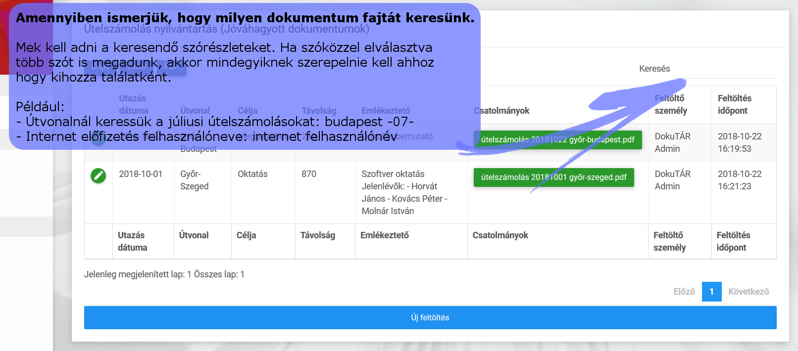 Keresés a Dokutárban Keresés a Dokutárban